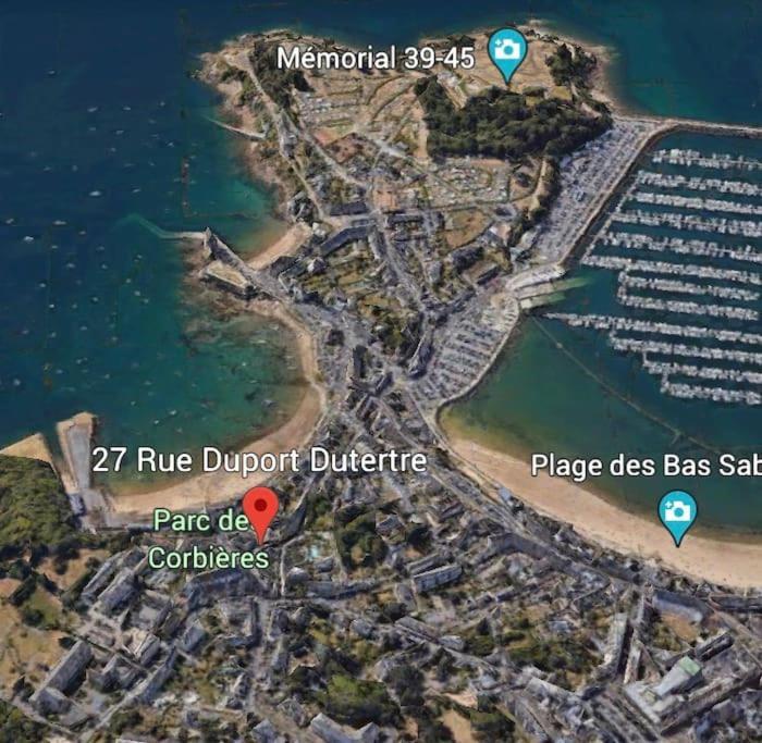« Kraou Kezeg » A 50M De La Mer - 2/4 Pers. 圣马洛 外观 照片